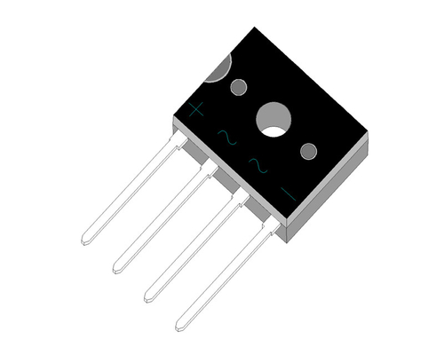 2A Glass Passivated Schottky Bridge Rectifier 100 To 1000V Reverse Voltage