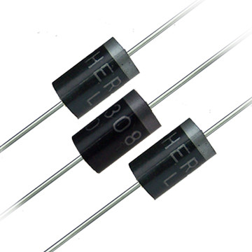 Halogen Free Low Forward Voltage Diode , High Power Diode HER301 Thru HER308