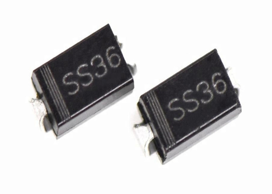 Silicon Materials Surface Mount Schottky Diode SS36 High Surge Capability