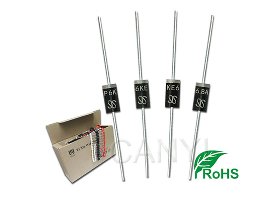 P6KE6.8A/CA DO-15 High Efficiency Diode 1000µA Reverse Leakage TVS Diode