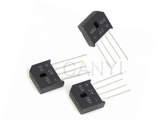 Single Phase Schottky Bridge Rectifier 6.0A Silicon Bridge Rectifier For Home Appliances
