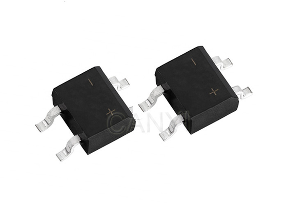 0.8A 600V Glass Passivated Smd Schottky Bridge Rectifier Mini DIP HD01~HD06 Low Forward Voltage Drop In Molded Plastic