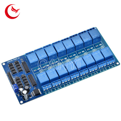 pcb assembly 5V 16 Channel Relay Module for arduino ARM PIC AVR DSP Electronic Relay Plate Belt optocoupler isolation