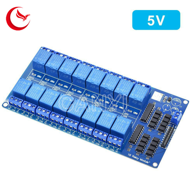 pcb assembly 5V 16 Channel Relay Module for arduino ARM PIC AVR DSP Electronic Relay Plate Belt optocoupler isolation