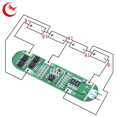 11.1V 12.6V 4S 6A Printed Circuit Board Assembly For 18650 Charger