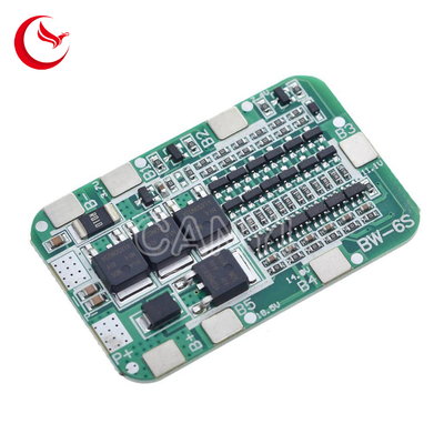 6S 15A 24V PCB BMS Protection Board For 18650 Li Ion Cell pc board assembly