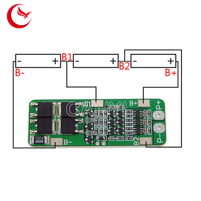 3S 15A Three series 11.1V electronics circuit board to 12V 12.6V PCB BMS circuit board assemblies