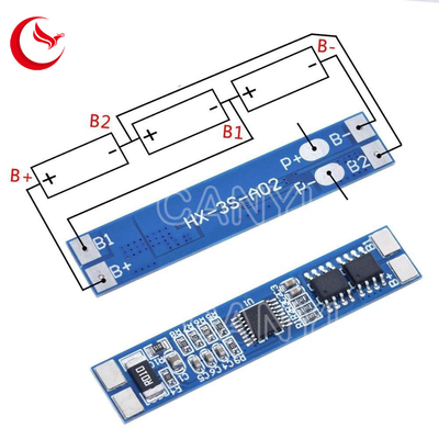 3S 12V 8A Li-ion 18650 Lithium Battery Charger Protection Board 11.1V 12.6V 10A BMS Charger Protection Board