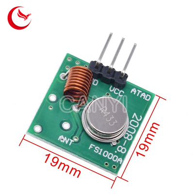Custom Pcb assembiles wireless transmitter module receiver  printed circuit board kit 5V DC 433MHZ wireless for 433Mhz