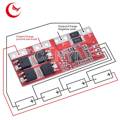 pc board assembly 4S 30A High Current Liion Lithium Battery 18650 Charger electronic pcb assembiles board  14.8V 16.8V