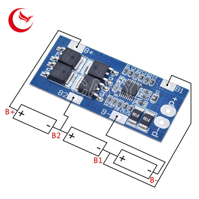 Li-ion Lithium Battery Charger Protection Board 10.8V 11.1V 12V 12.6V Electric 15A Lipo BMS PCB PCM with balance