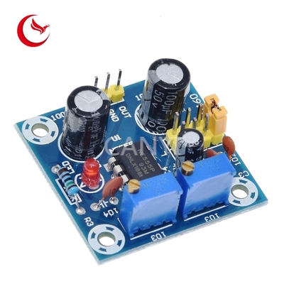 Wave Rectangular 100MA NE555 Printed Circuit Board Assembly 15VDC