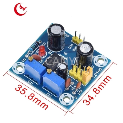 Wave Rectangular 100MA NE555 Printed Circuit Board Assembly 15VDC