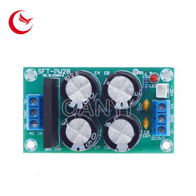 Flat Bridge Unregulated 25A Filter Power Amplifier Board TDA2030