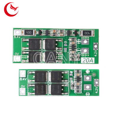 0.95W 10A 20A 7.4V 8.4V Pcb Board Assembly 18650 Polymer Battery
