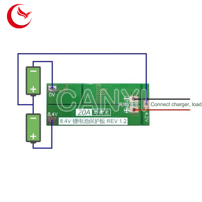0.95W 10A 20A 7.4V 8.4V Pcb Board Assembly 18650 Polymer Battery