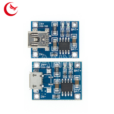 USB 18650 Lithium Battery TP4056 5V 1A Smt Board Assembly