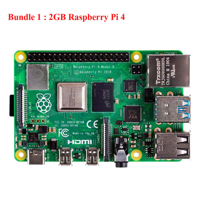 Raspberry Pi 4 Model B 1000Mbps pcb board assembly 64GB SD Card