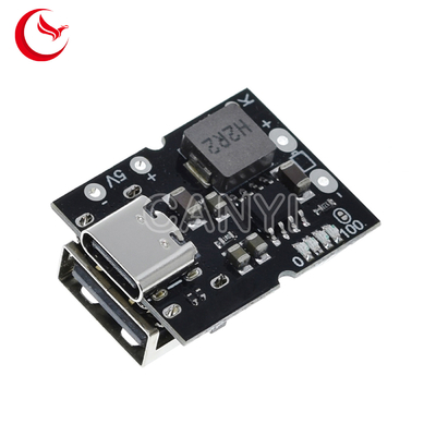 Type-C USB 5V 2A Boost Converter Step Up Power Module Lithium Battery Charging Protection Board