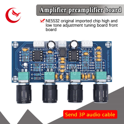XH-A901 NE5532 DC12-24V driver expansion board Treble Bass