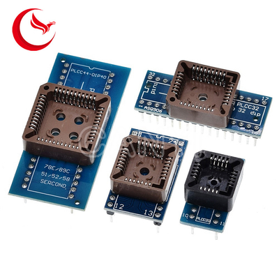 PLCC28 PLCC32 PLCC44 DIP20 Programmer IC Adapter Tester Socket