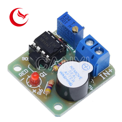 12V LM358 2.9*3.0cm Accumulator Board Module Sound Light Alarm
