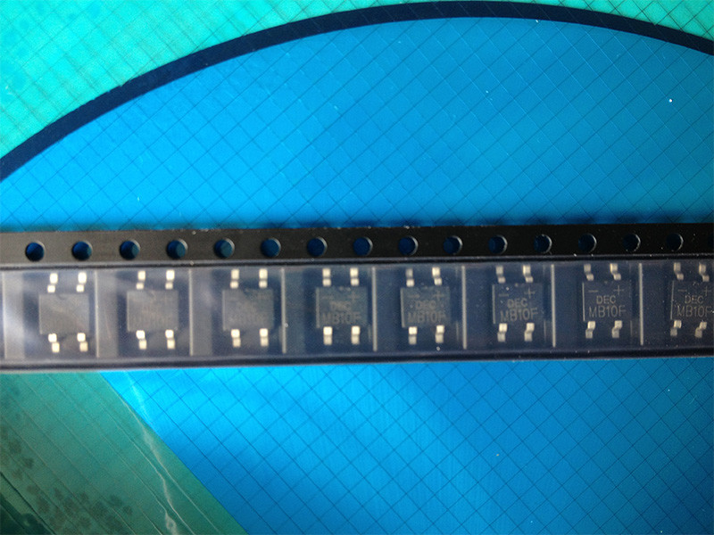 0.5A 1000V Single Phase Bridge Rectifier , MB10F Silicon Bridge Rectifier