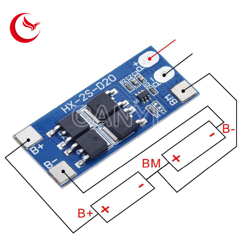 CY-HX-2S-D20 8.4V 13A Lithium Battery Protection Board