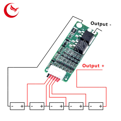 5S 15A Li-ion Lithium Battery BMS 18650 Charger Protection Board 18V 21V Cell Protection Circuit